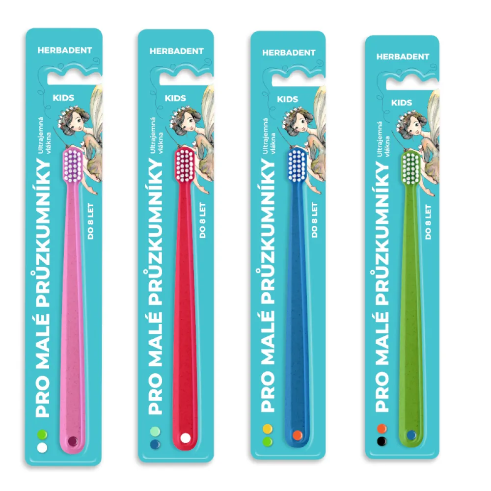 HERBADENT KIDS zubní kartáček do 8 let