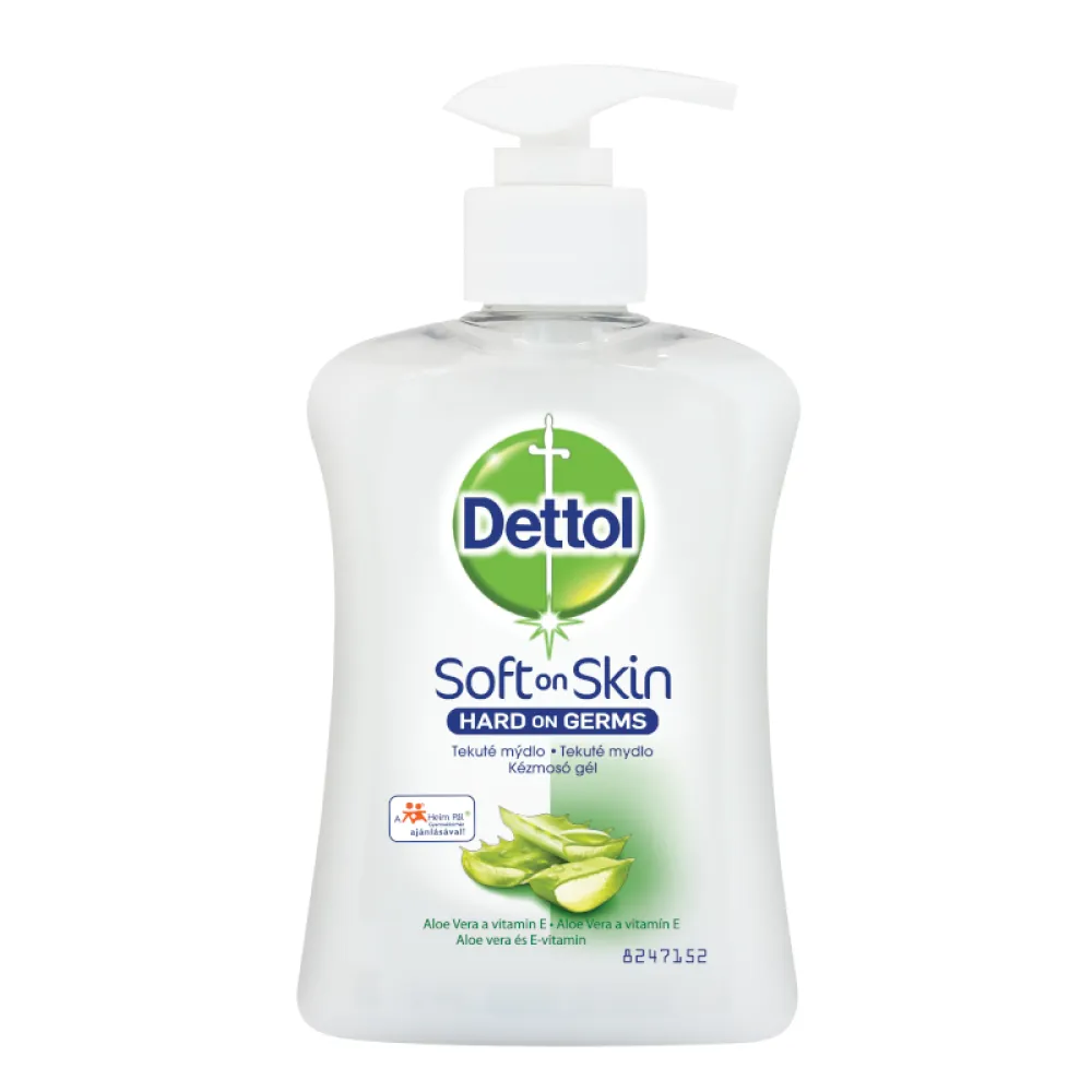 DETTOL Tekuté mýdlo Jemná aloe a vit.E 250ml