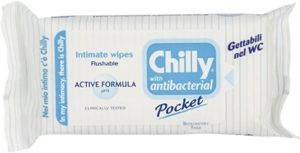 Chilly ubrousky Antibacterial 12ks