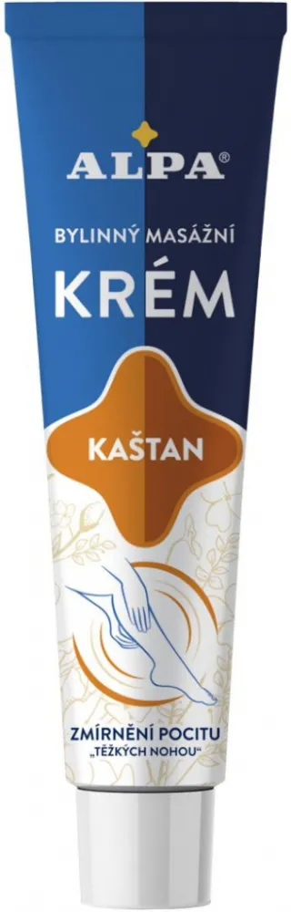 Alpa bylinný masážní krém kaštan 40ml