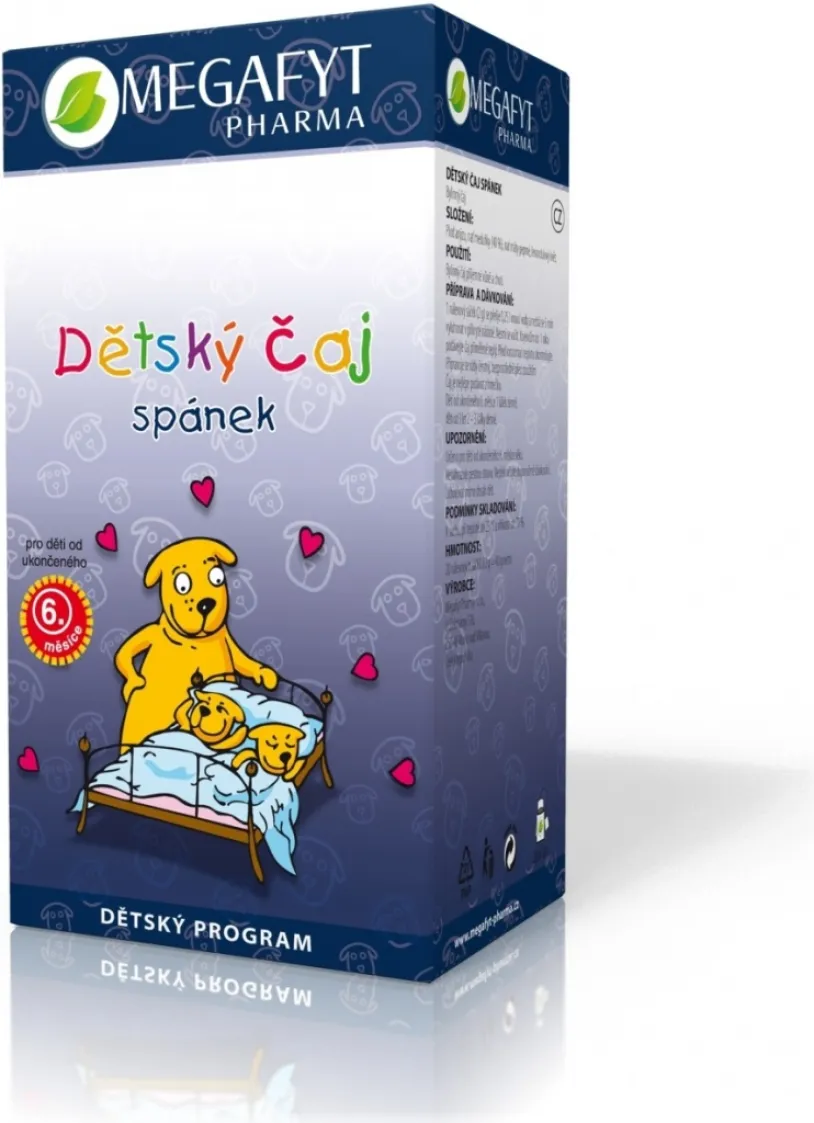 Megafyt Dětský čaj spánek 20x2g Novinka