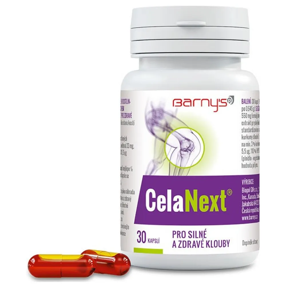 Barnys CelaNext, 30 kapslí