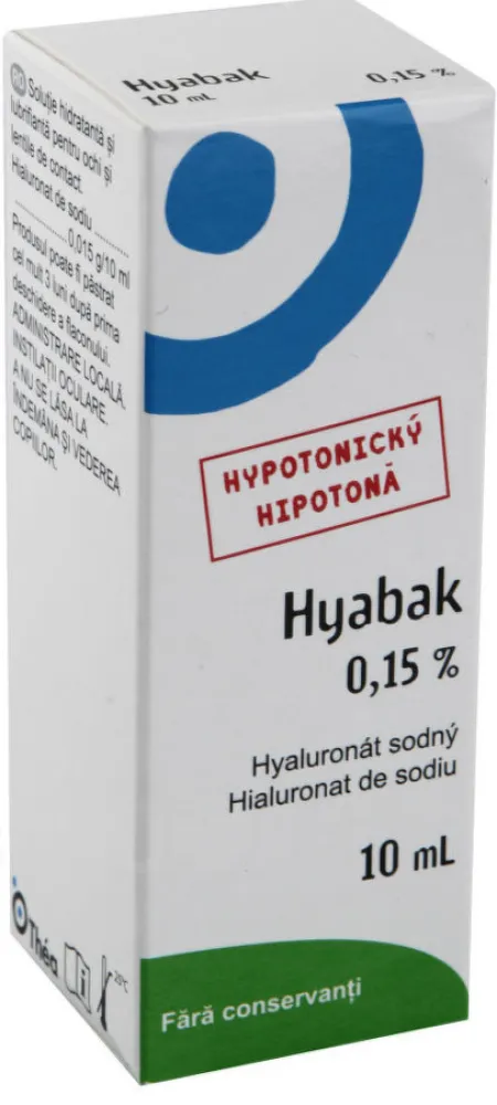 Hyabak 0.15% gtt.10ml