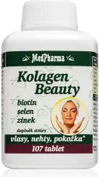 MedPharma Kolagen Beauty biotin selen zin.tbl.107