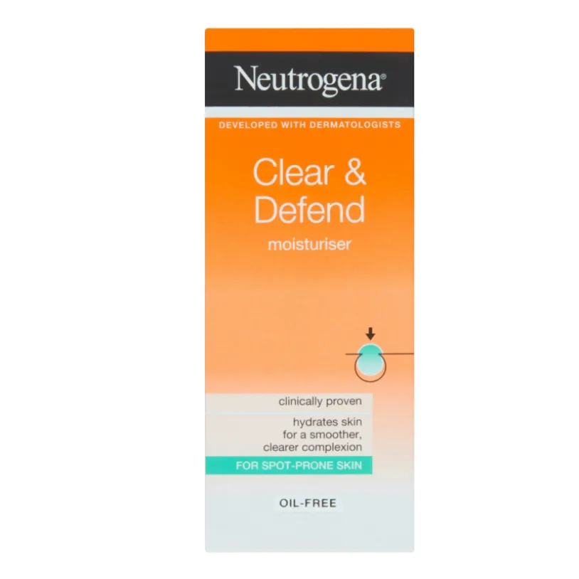 Neutrogena Clear&Defend hydratační krém 50ml