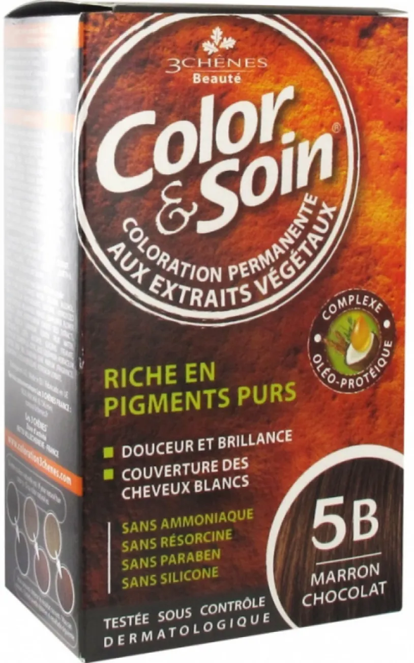 Barva Color&Soin 5B - čokoládově hnědá 135ml
