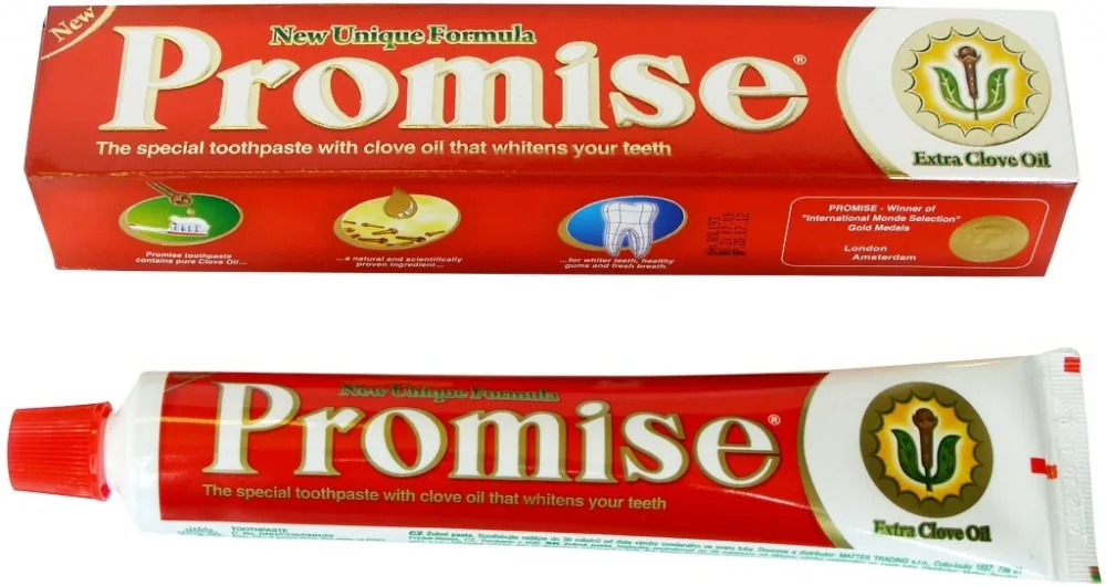 Promise zubní pasta s hřebíčkovým olejem 150g