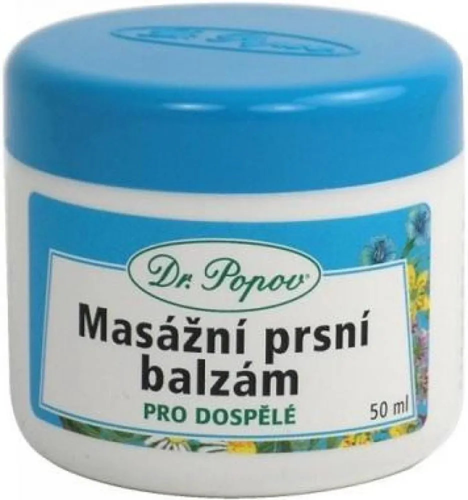 Dr.Popov Masážní prsní balzám pro dospělé 50ml