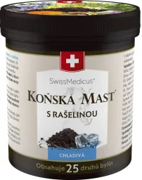SwissMedicus Koňská mast s rašelinou chlad.250ml