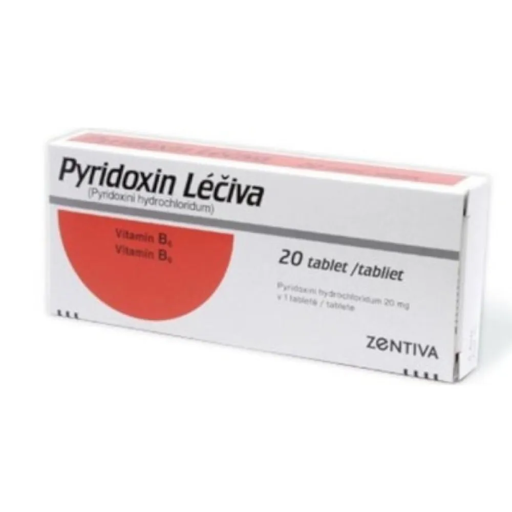 Pyridoxin tbl.20x20mg Léčiva