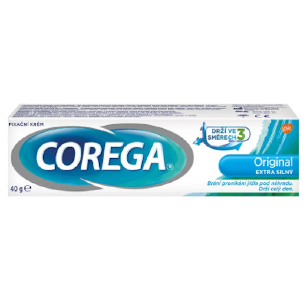 Corega Original Extra silný fixační krém 40g