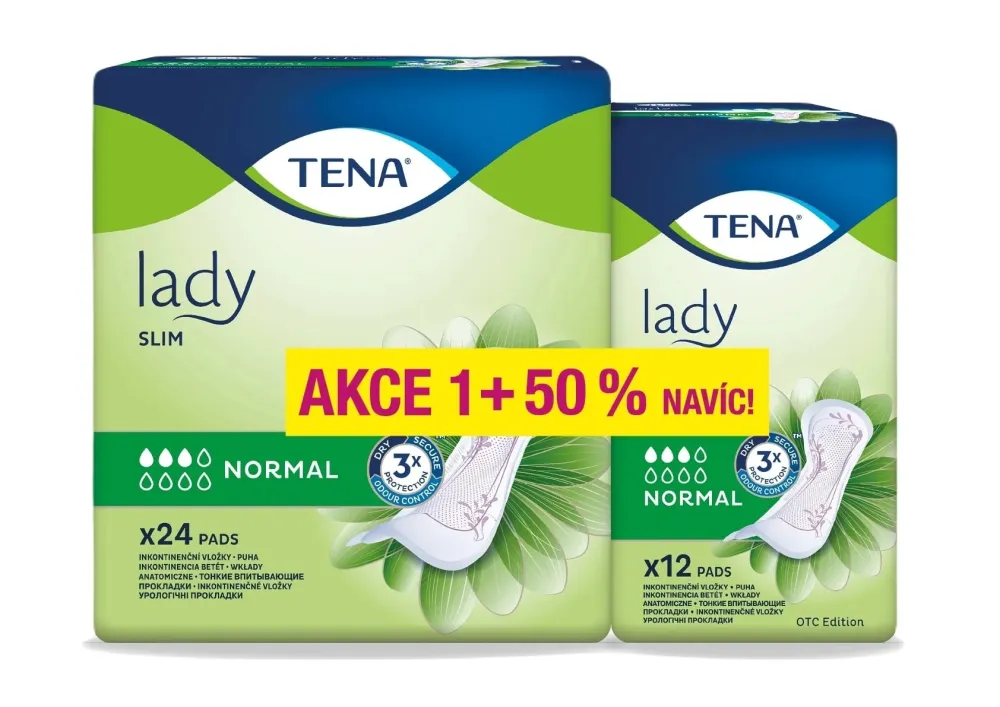 TENA Lady Slim Normal +50% navíc ink.vložky760294