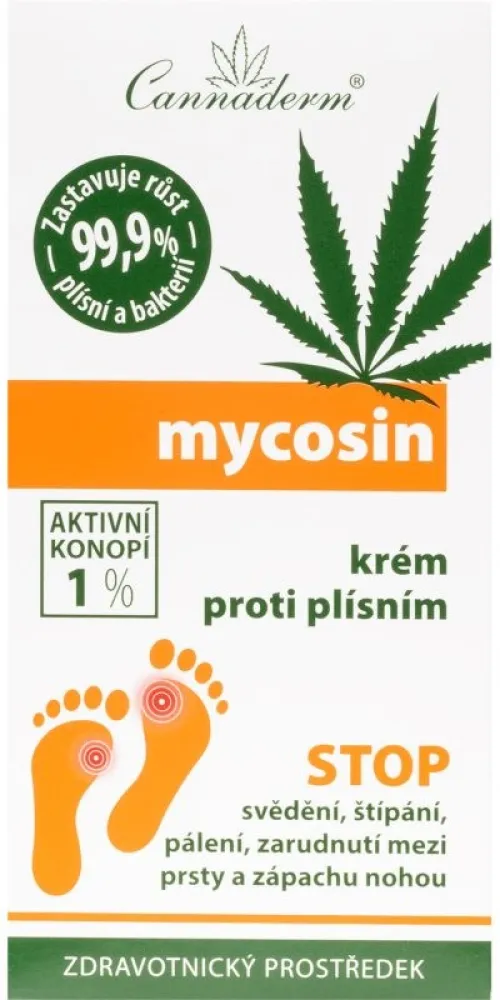 Cannaderm Mycosin krém proti plísním 30g