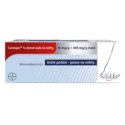 Canespor 1x denně sada na nehty ung.10g+sada