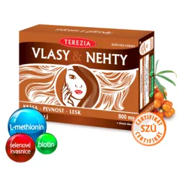 TEREZIA Vlasy & Nehty 60 kapslí