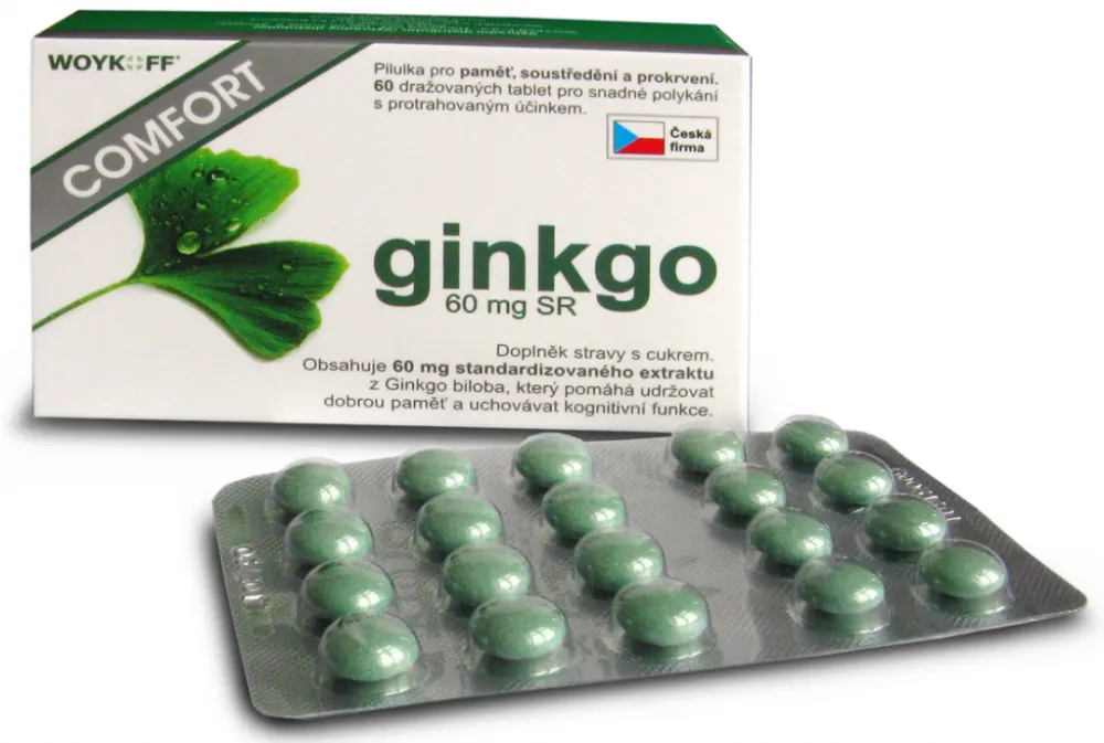 ginkgo COMFORT 60mg SR tbl.60