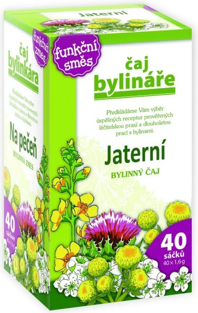 Čaj Bylináře Jaterní 40x1.6g