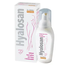 Hyalosan intimní mycí pěna 150ml Dr.Müller