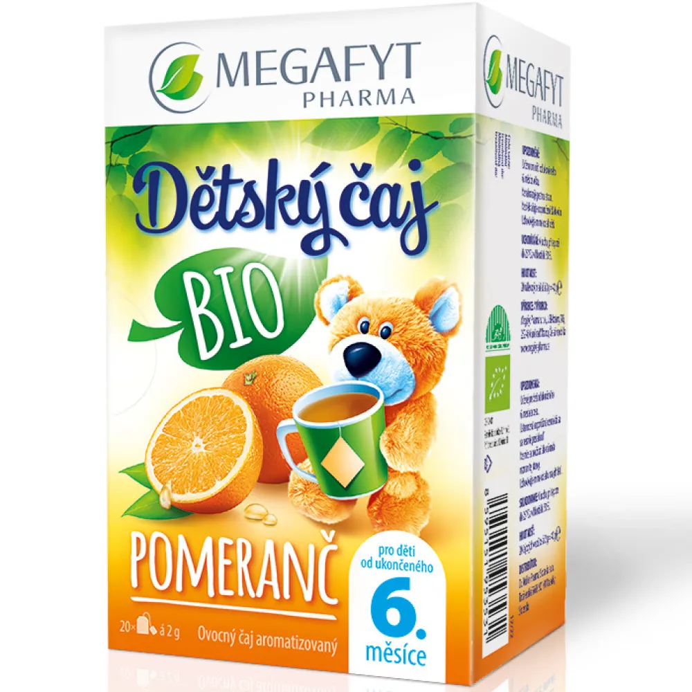 Megafyt Dětský čaj Pomeranč BIO 20x2g