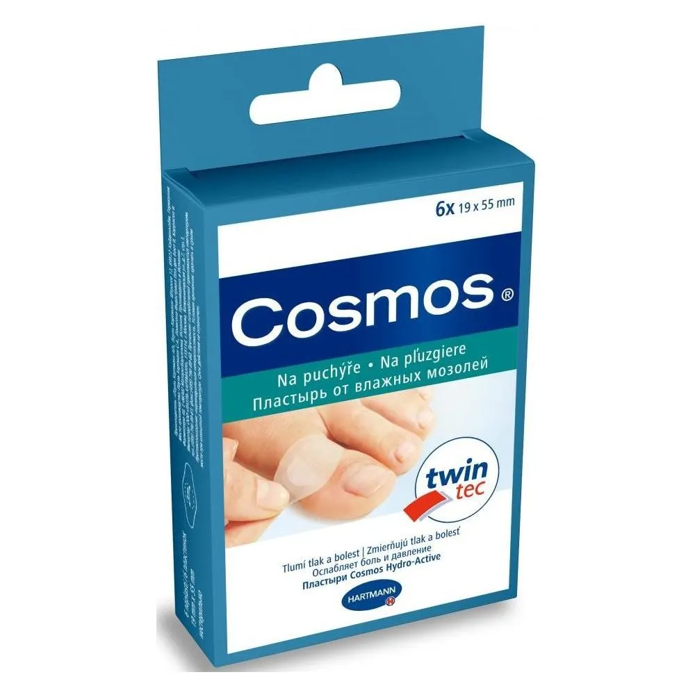 COSMOS náplasti na puchýře na prstech Twin tec 6ks