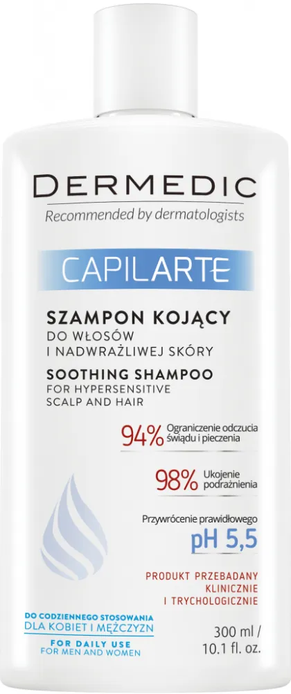 DERMEDIC Capilarte Zklidňující šampon 300ml