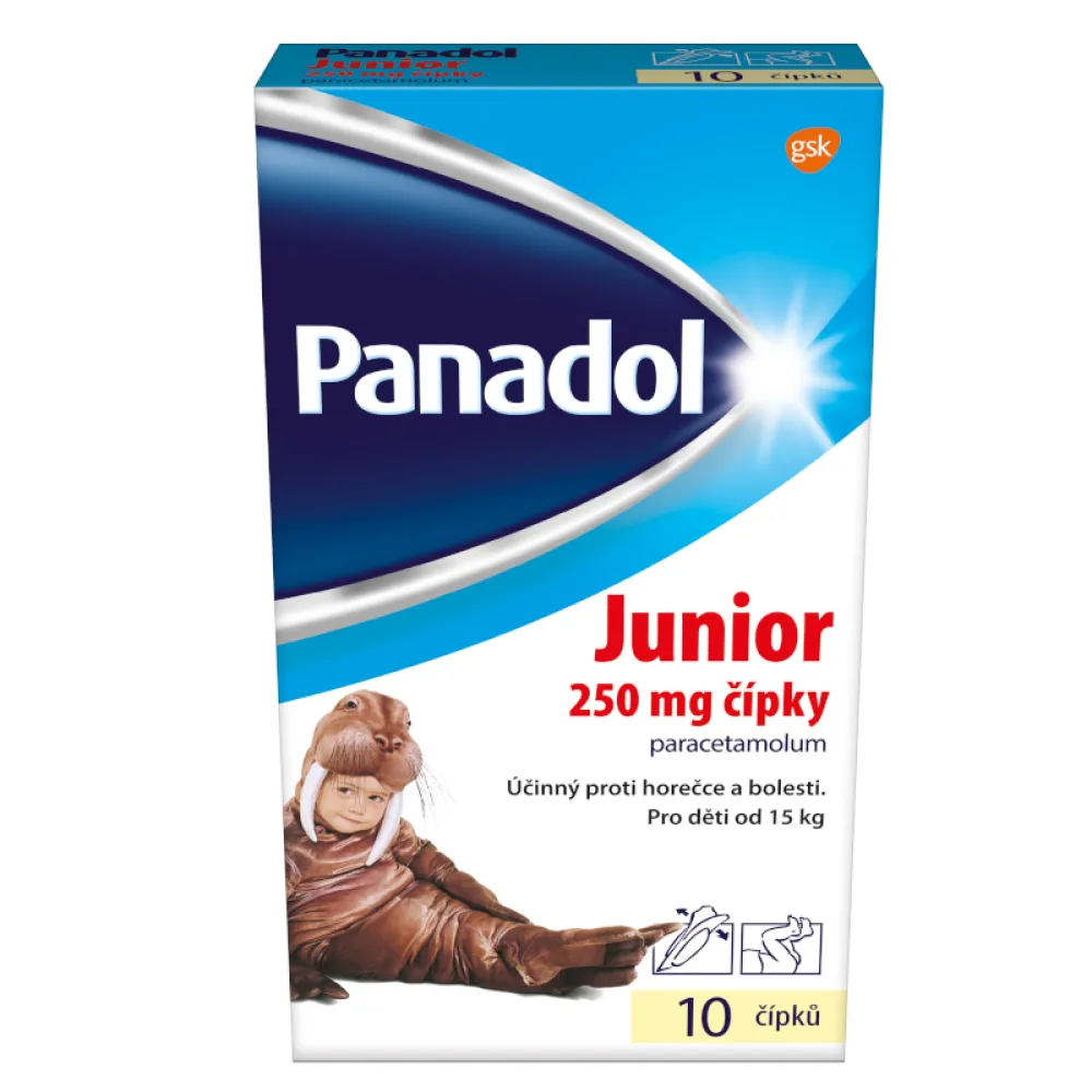 Panadol Junior 250mg sup.10