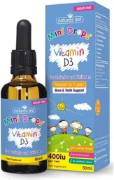 Vitamin D3 kapky pro děti a kojence 50ml