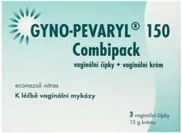 Gyno-Pevaryl Combipack150mg+10mg crm+vag.glb.3+15g