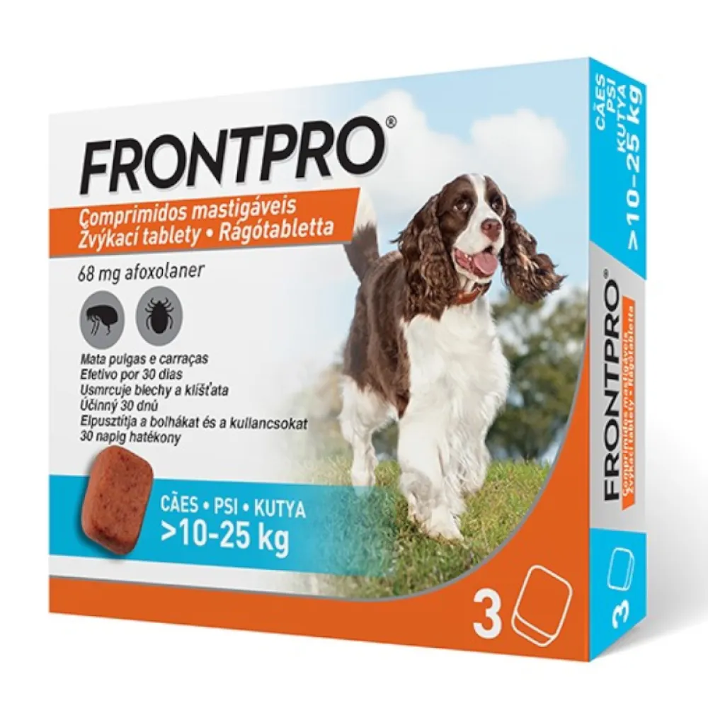 Frontpro 68mg 10-25kg žvýkací tbl.3
