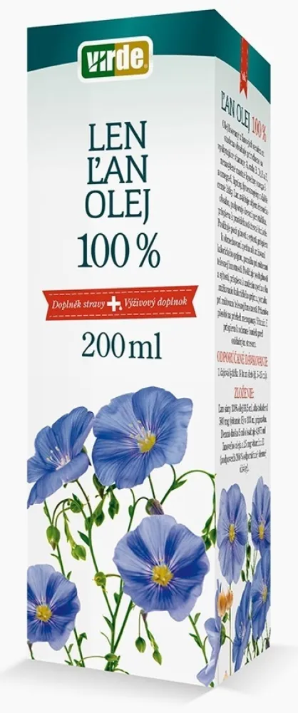 Len 100% olej 200ml