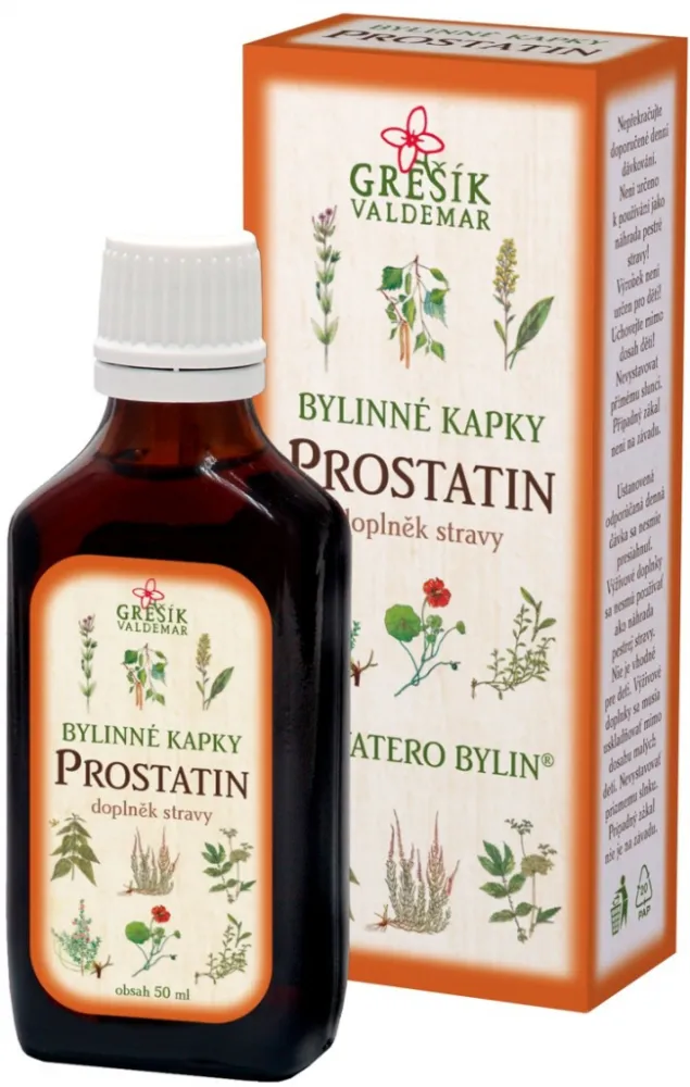 Grešík Bylinné kapky Prostatin 50ml