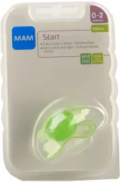 MAM Dudlík Start 0-2m růžový 1ks