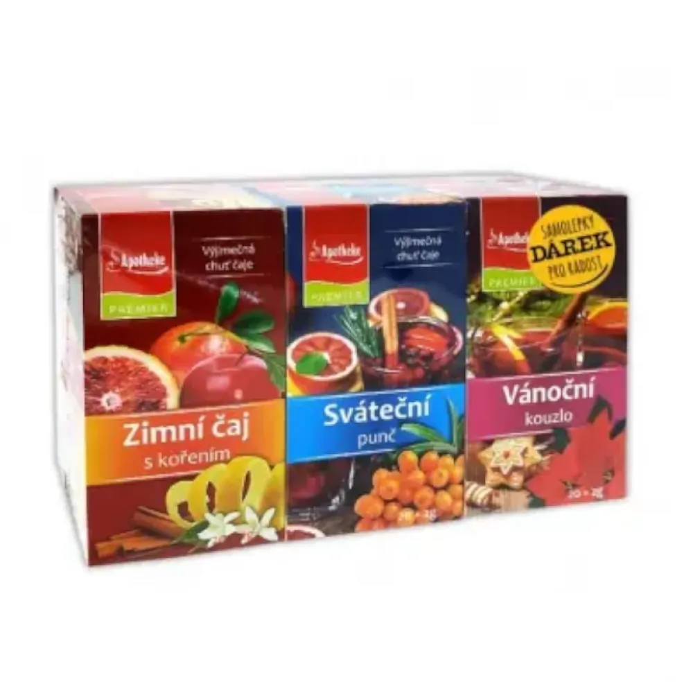 Apotheke kolekce zimních čajů 3x20ks