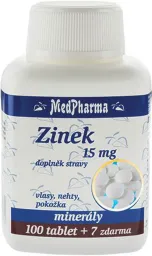 MedPharma Zinek 15mg tbl.107