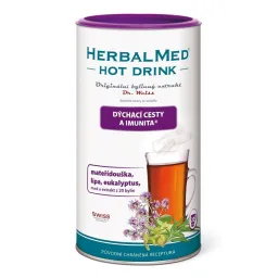 HERBALMED HotDrink Dr.Weiss dých.cesty 180g+vitC
