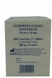 Gáza kompr.nester.10x10cm/100ks 8vrstev