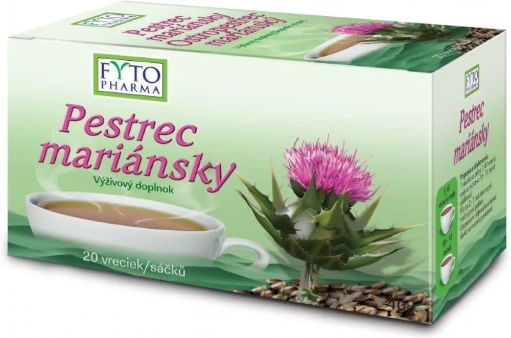 Ostropestřec mariánský 20x2g Fytopharma