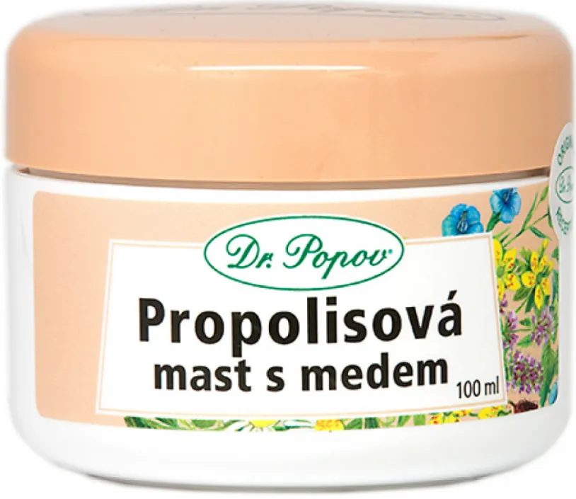 Dr.Popov Propolisová mast s medem 100ml