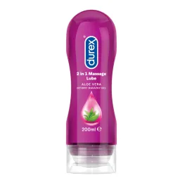 DUREX Intimní masážní gel 2v1 s Aloe vera 200ml