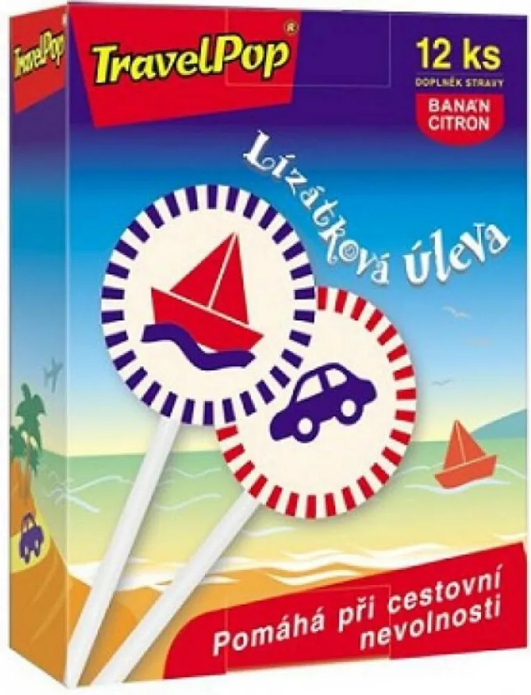 VitaHarmony TravelPop lízátková úleva 12ks