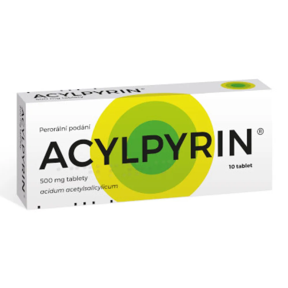 Acylpyrin 500mg tbl.nob. 10x500mg
