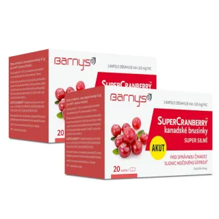 Barnys SuperCranberry brusinky 20+20 kapslí ZDARMA (1 + 1)
