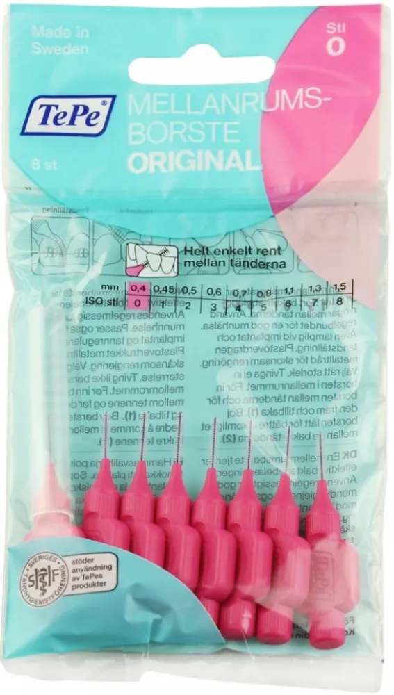 TePe meziz.kart.size 0 Růžové 8ks 133210