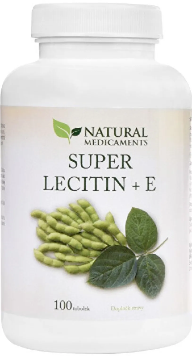 Natural Medicaments Super Lecitin+E tob.100