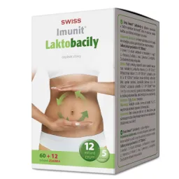 Laktobacily Swiss Imunit tob.60+12 ZDARMA