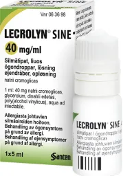 Lecrolyn 40 mg/ml oph. gtt. sol. 1x10ml