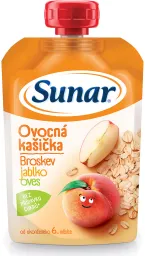 Sunar Ovocná kašička mix ovoce ovesné vločky 120g