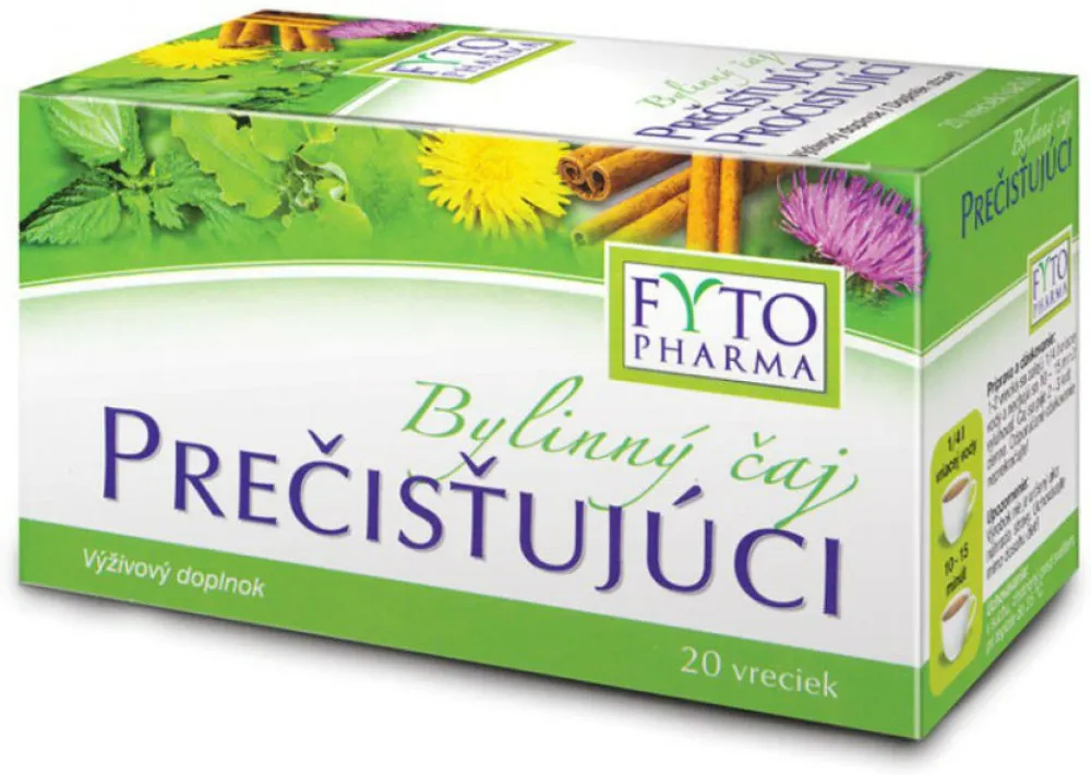 Bylinný čaj pročisťující 20x1.5g n.s. Fytopharma