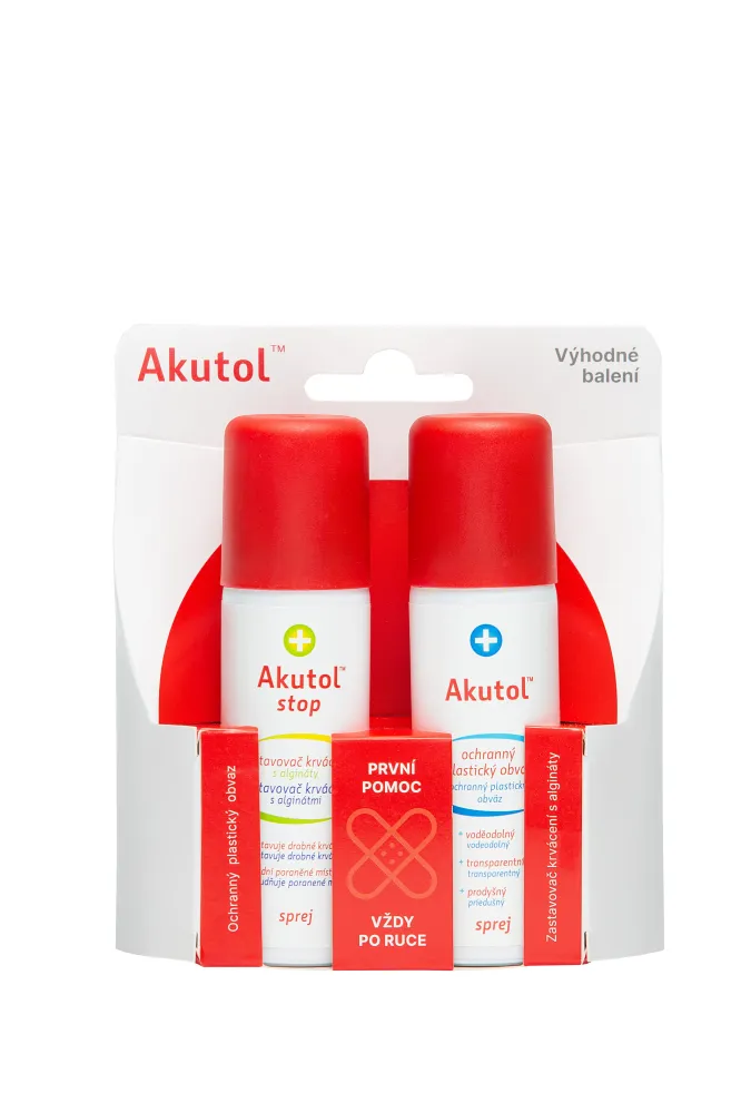 AKUTOL spray + Akutol STOP spray DUOPACK 2x60ml