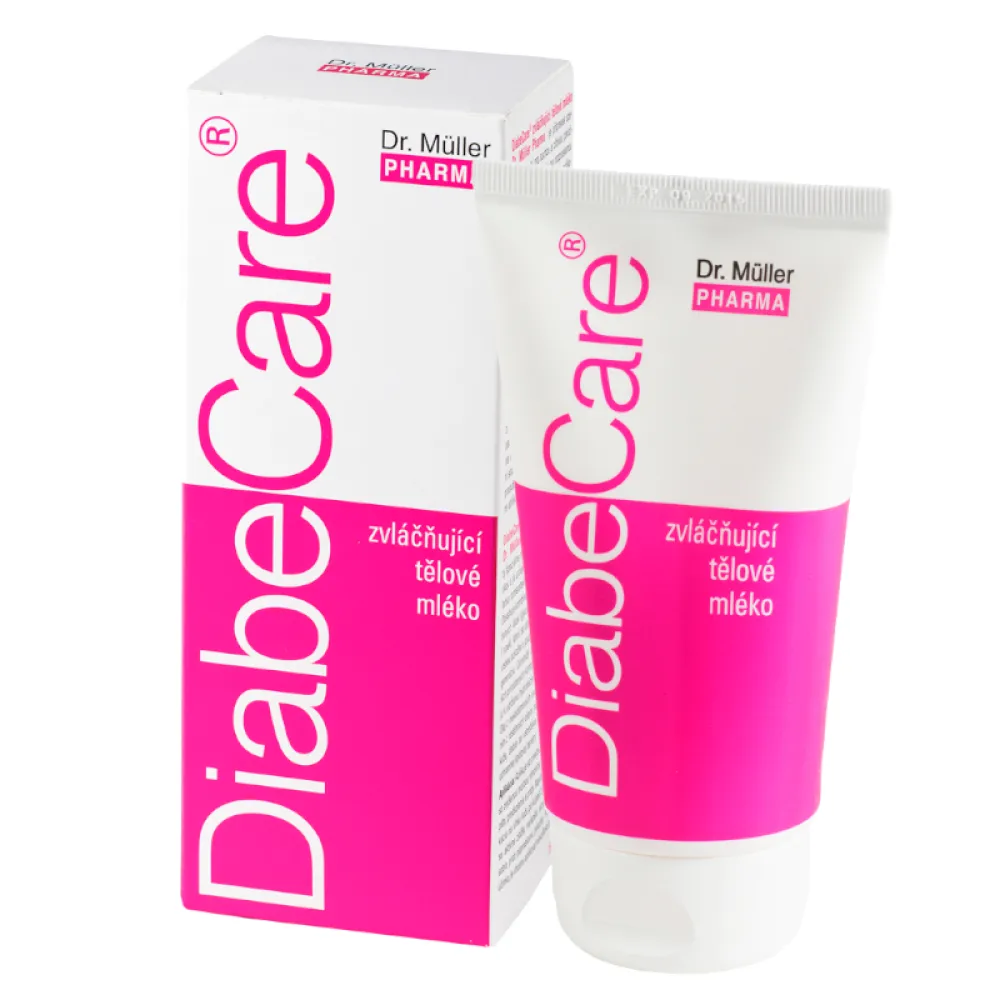 Diabecare zvláčňující tělové mléko 150ml Dr.Müller